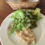 レストラン　ミツヤマ - 前菜 玉ねぎのグラタン☆