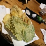 重蔵 - 天ぷら単品で色々♪