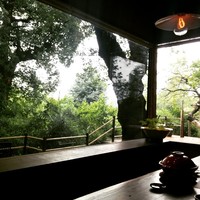 韻松亭 - カウンターからの眺め。