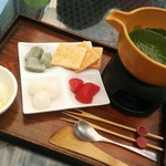 神楽坂 茶寮 東京ドームシティミーツポート店 - 【2016/8】抹茶フォンデュ