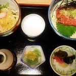 Udon Kamameshi Sanuki - ネギトロ丼セット