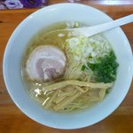 麺屋 菜々兵衛 - 名古屋コーチンあっさり塩のアップ
