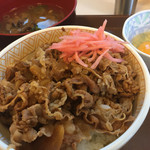 Sukiya - 牛丼たまごセット