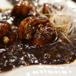 紅い扉の中華や 皆慶 - エビチリ煮込み