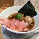 本町製麺所 阿倍野卸売工場 中華そば工房 - 名物中華そば(650円)