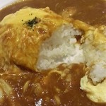 CoCo ICHIBANYA - 玉子の下は白飯です