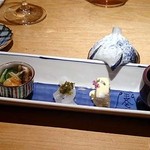 祇園おくむら - 2016.8　５種の前菜