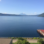 部屋からの景色です。