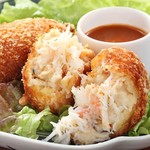 [Fried] Crab cream Croquette