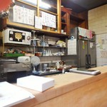 星乃 - カウンター席より