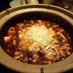 黒猫夜 - 正宗麻婆豆腐（950円）♪山椒でビリビリ舌が痺れます！