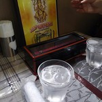 ニューガネーシャ - お冷や&おしぼり