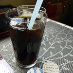 ニューガネーシャ - セットドリンクのアイスコーヒー