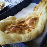 ニューガネーシャ - セットのナン 二回おかわりしました