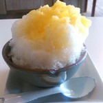 オルオル カフェ - かき氷＊オレンジ(500円)