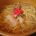 居酒屋 あがん - 沖縄そば（麺は八重山そばの麺）