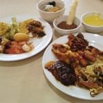 神戸 クック ワールド ビュッフェ 上越店 - 201608料理2　惣菜＆カレー＆スープ