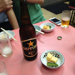 中華料理 七面鳥 - 次なるビールは黒ラベル