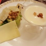 インペリアルバイキング サール - 2皿目　冷たいスープとシーザー