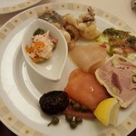 インペリアルバイキング サール - 1皿目コールド盛り合わせ