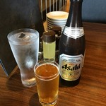 Yakiniku Toraji - まずは、瓶ビールで