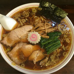 orandatei - しょうゆラーメン¥700+大盛¥100