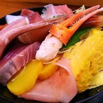 寿司処 桐や - 桐や ＠逗子 海鮮丼 後ろ側からの眺め