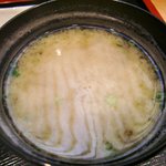 寿司処 桐や - 桐や ＠逗子 味噌汁