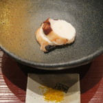 鮨 山浦 - 28年8月　佐島蛸　唐墨塩