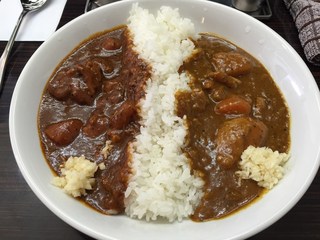 anarogu - 「チキンな彼へとカレーＪＡＰＡＮのハーフ＆ハーフ」