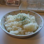 はらぺこ - ライスはふっくら、美味しく。盛りも良く。