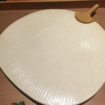 日本料理 晴山 - 夏らしく団扇の器