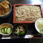 生蕎麦 海老家 - もりそば、天丼セット