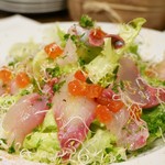 バル クラーベ - Carpaccio 朝どれイナダのカルパッチョ　780円