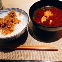 和彩厨房 KATURA - じゃこご飯と鱧の赤だし