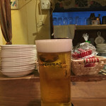 Wain - 和院・サッポロ生ビール。
                        夏はキンキンに冷えた生ビールがうまい！
