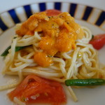 リストランテ・マッサ - 赤雲丹のタリオリーニ