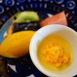 リストランテ・マッサ - マンゴーパンナコッタとマンゴーのジェラート