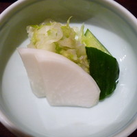 五代目 野田岩 麻布飯倉本店 - 香の物