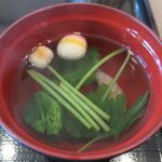 うなぎ加茂川 - 肝吸いのアップ