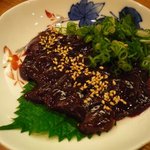 高原誠吉食堂 - 日山の生レバー