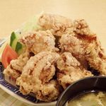 かあさん定食 おひるや - かあさん定食 おひるや（若鶏唐揚定食）