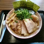 わだ屋 - 特選わだそば。(麺大盛りのネギだく)