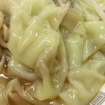 ワンタンのアップ