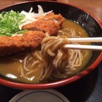 街かど屋 - 冷やし豚カツカレー蕎麦