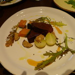 54769878 - 鹿肉のソテー、トリュフ添え。