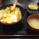 資さんうどん 門松店 - 天丼（えび３尾）