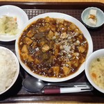 中国菜館天然坊 - 麻婆豆腐定食　680→500円