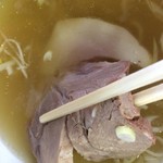 地頭鶏ラーメン本舗阿波家 - 地鶏塩ラーメン