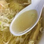 地頭鶏ラーメン本舗阿波家 - 地鶏塩ラーメン